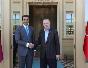 President Erdoğan meets Qatars emir in Istanbul