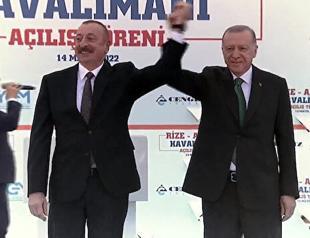 Erdoğan, Aliyev inaugurate Rize-Artvin airport