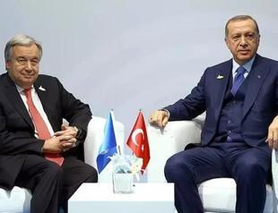 Erdoğan, UN chief discuss initiatives to end crisis caused by Russia-Ukraine war