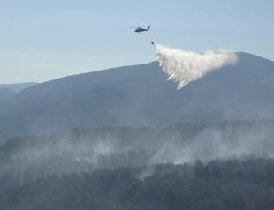 At least 500 hectares of land destroyed in Çanakkale wildfire
