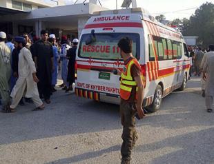 Suicide bomber at political rally in Pakistan kills at least 44 people