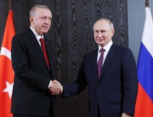 Erdoğan, Putin discuss Hamas-Israel conflict