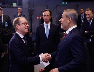 Turkish, Swedish top diplomats hold anti-terror talks