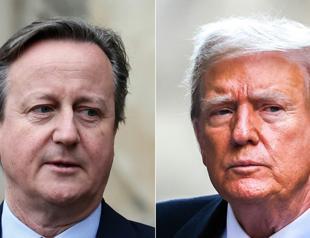 UKs Cameron meets Trump during US visit
