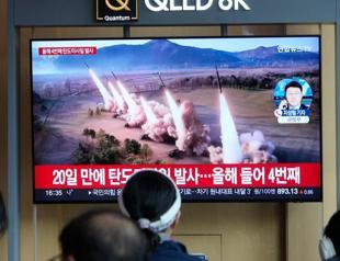 North Korea fires salvo of short-range ballistic missiles