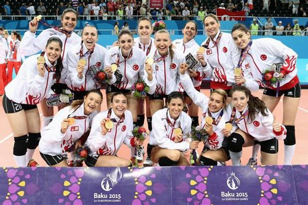 Turkey beats under-par Poland for volleyball gold