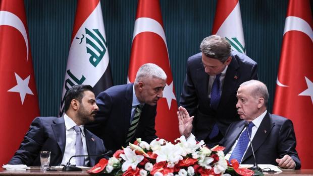 Erdoğan hails energy deal with Iraq as ‘historic step’