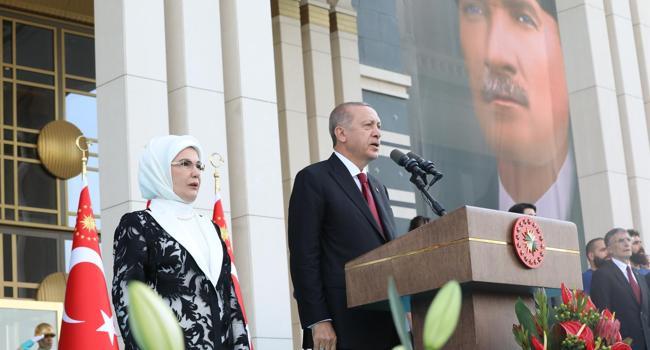 Erdoğan vows stronger and advanced Turkey in first statement as executive president
