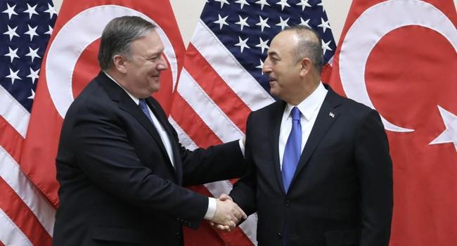 Turkish, American top diplomats meet for first time after sanctions