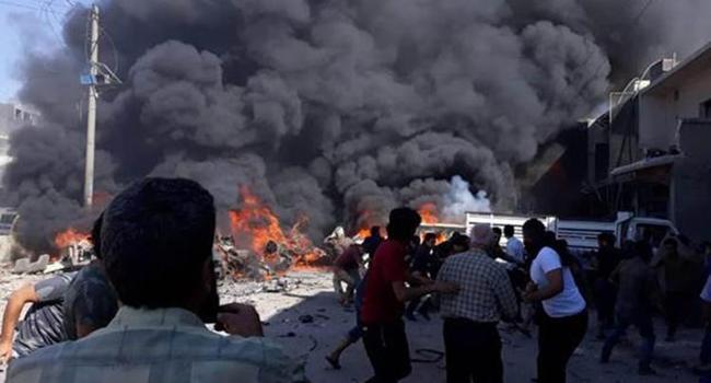 Syria rebels, jihadists clash in Idlib as car bomb explodes near Turkey border: Monitor