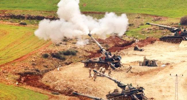 Turkey hits YPG targets in northern Syria