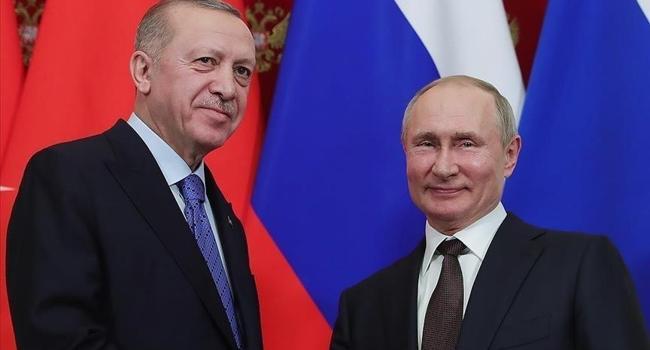 Erdoğan thanks Russian counterpart for supporting fight against wildfires