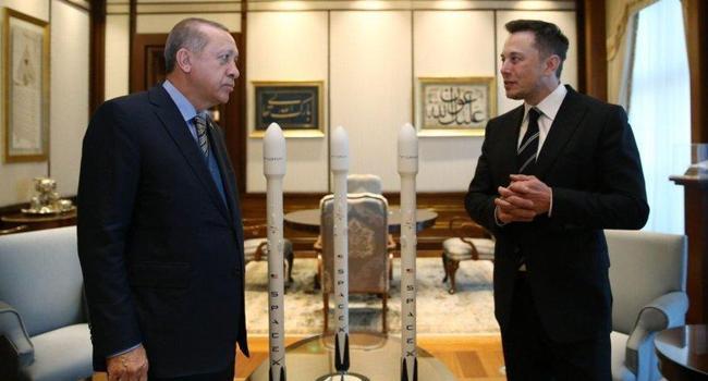 Erdoğan holds video conference with Elon Musk