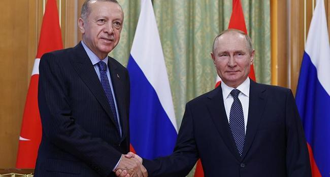Erdoğan, Putin discuss Ukrainian crisis