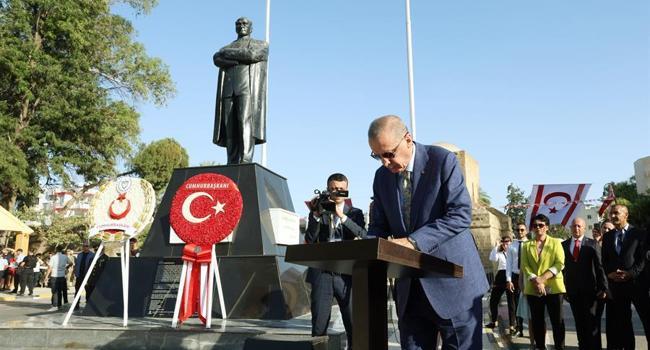 Erdoğan calls for ‘immediate’ recognition of Turkish Cyprus