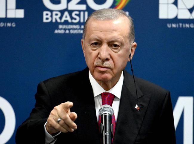 Erdoğan warns of ‘new, bigger war’ after US missile decision