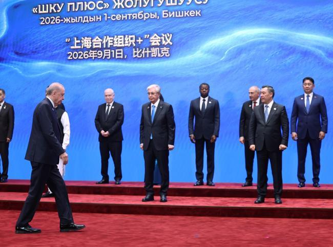Erdoğan joins regional leaders for Bishkek summit