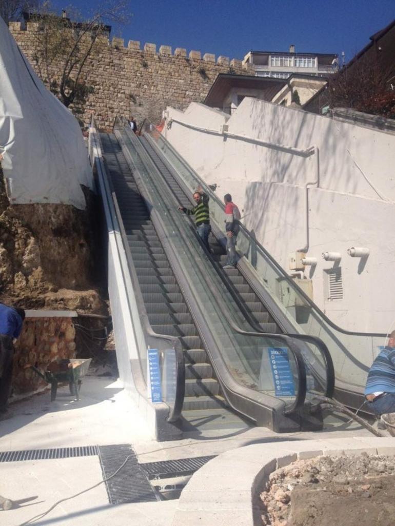 Escalators to be installed on Istanbul slopes
