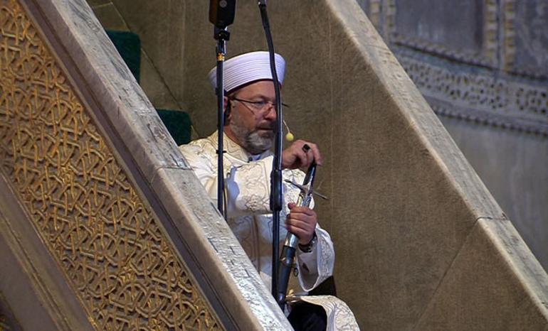 First Muslim prayers held in Hagia Sophia after 85 years