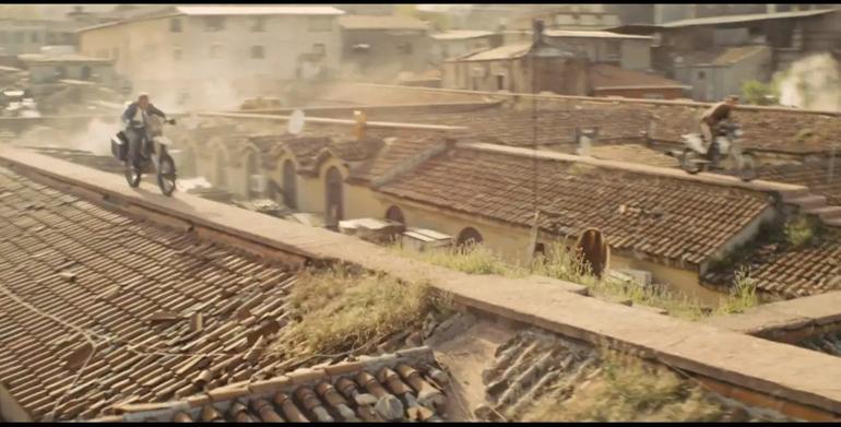 US ambassador Flake poses as James Bond on Grand Bazaars roof