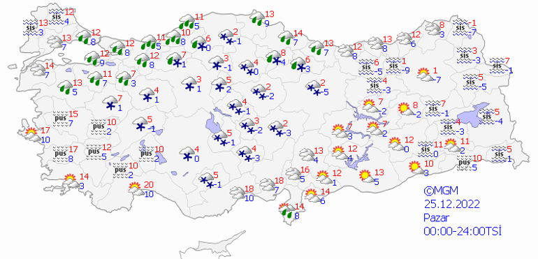 Kar Ya I I Gel Yor Meteoroloji Il Il Son Dakika Hava Durumu