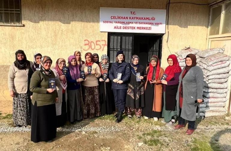 Çelikhanda kadınlara KADESin tanıtımı yapıldı Son Dakika Haberleri