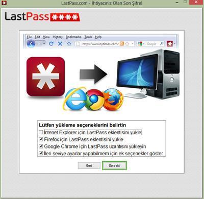 Parolalarınızı güvenle saklayın