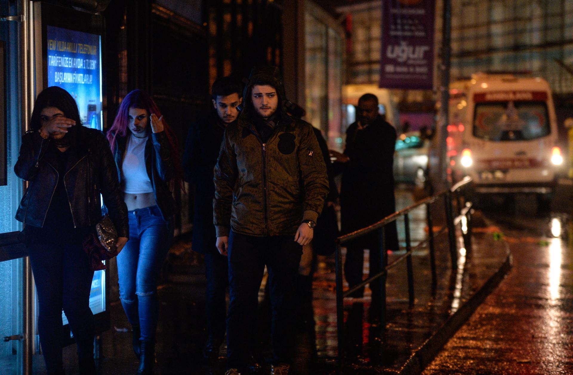 Reinadaki saldırı sonrası fotoğraflar