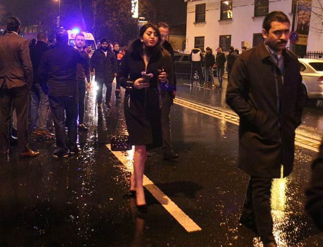 Reinadaki saldırı sonrası fotoğraflar