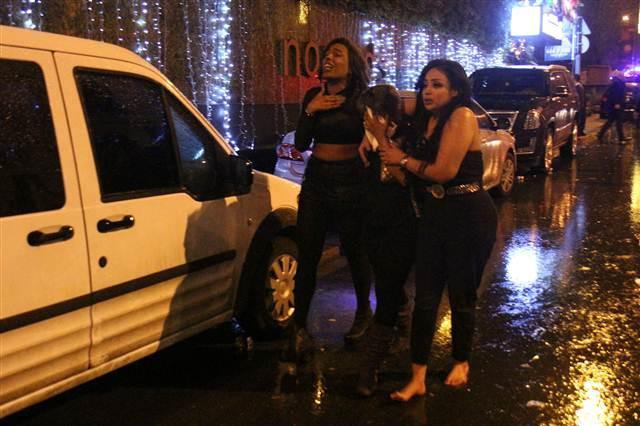 Reinadaki saldırı sonrası fotoğraflar