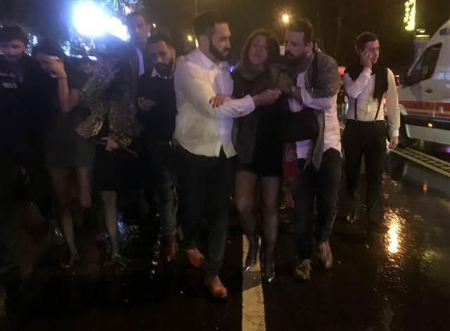 Reinadaki saldırı sonrası fotoğraflar