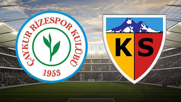 Çaykur Rizespor - Kayserispor - Spor Haberleri