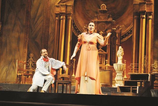 PUCCINI PIECE ON STAGE