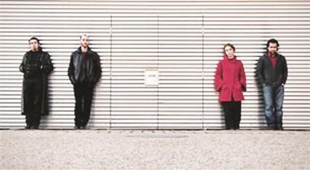 Experimental band on stage