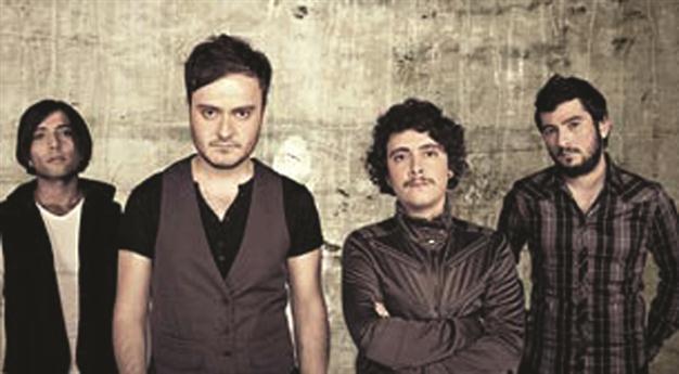 Rock band on Konya stage