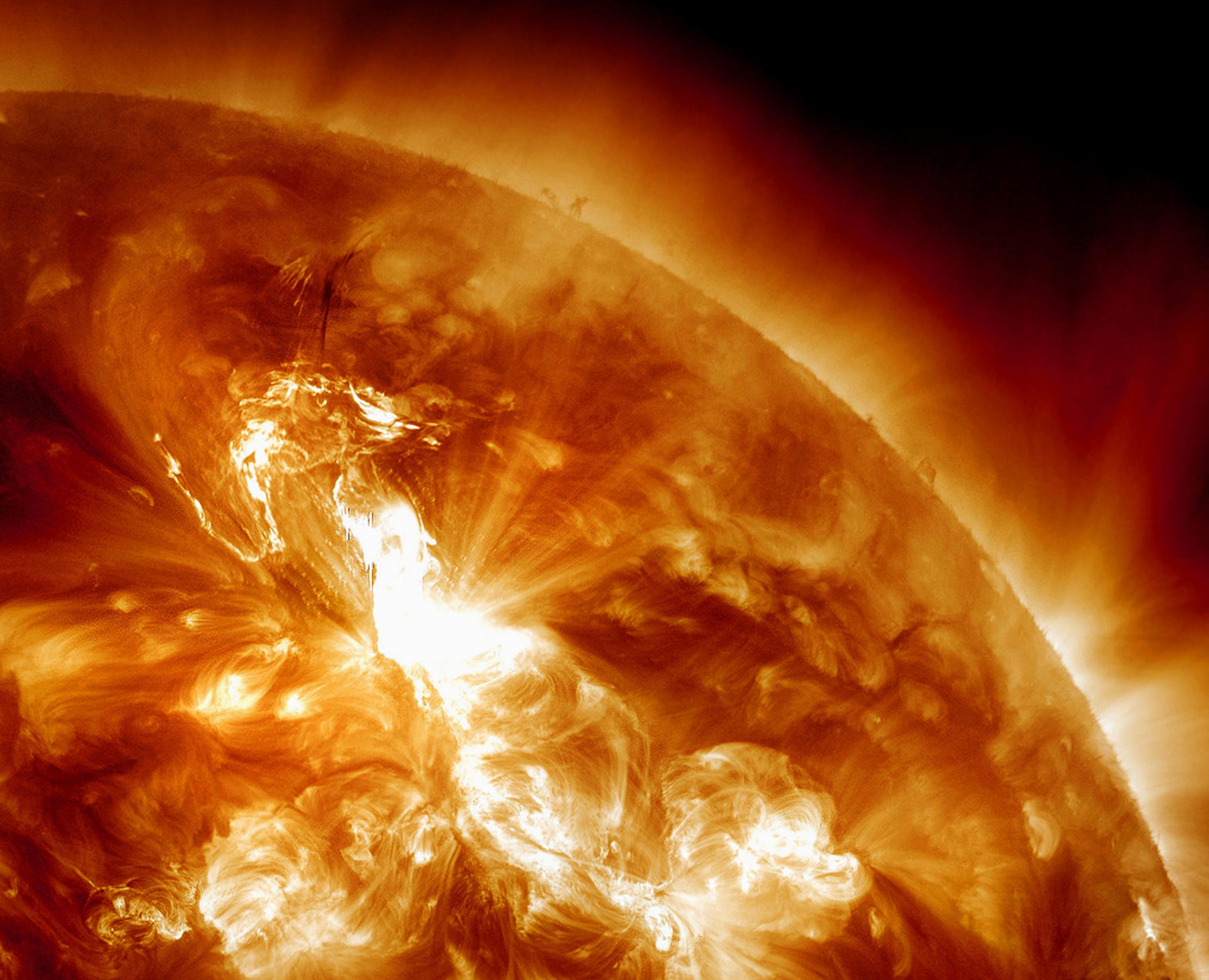 Strongest solar storm since 2005 hitting Earth