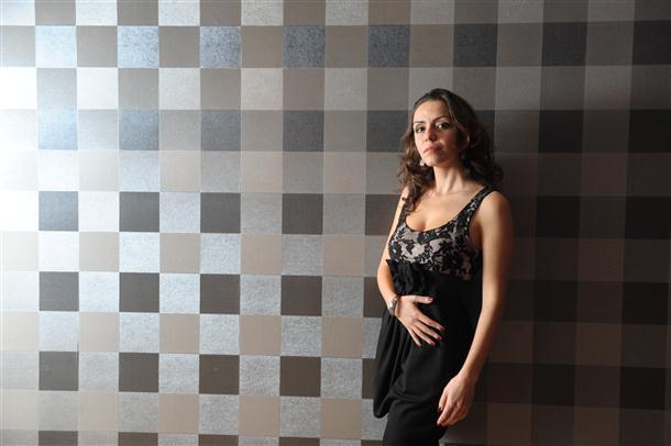 Artist Karolin Fişekçi speaks at Fatih Altaylı’s program