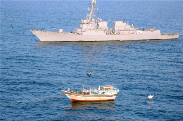 NATO warship assists Iranian vessel