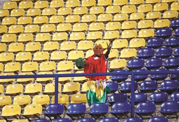 Gabon distributes tickets in attempt to fill the stadiums