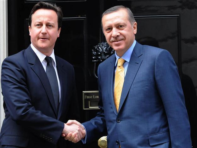 Solidarity with Syrians vital, Turkish PM tells Cameron