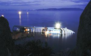 Coast Guard to Italian captain: Go back aboard