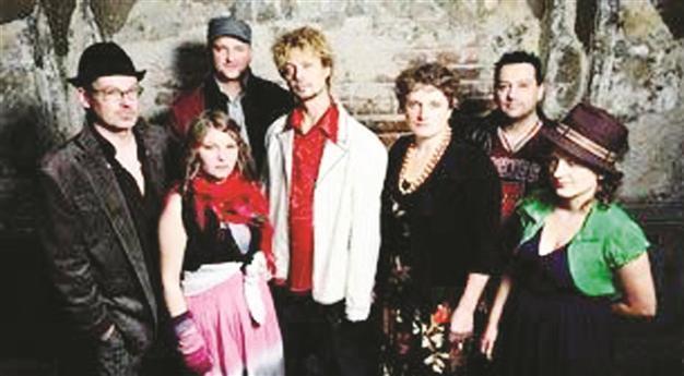 Warsaw Village Band on CRR stage