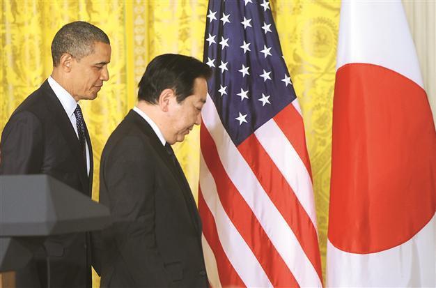 Chinese activist mars Obama, Noda meeting