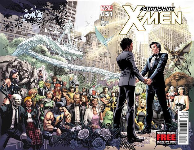 Comic book X-men plan same-sex superhero wedding