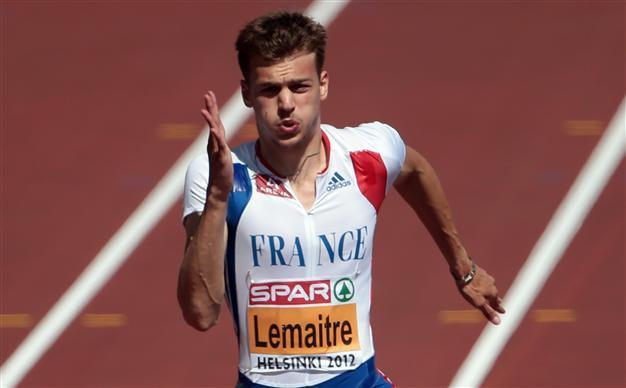 Lemaitre leads 100m qualifiers