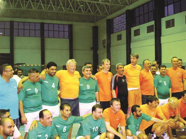 Turkish firms build football turf in Basra