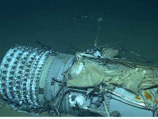 Armed Forces find no explosive matter on downed jets surface