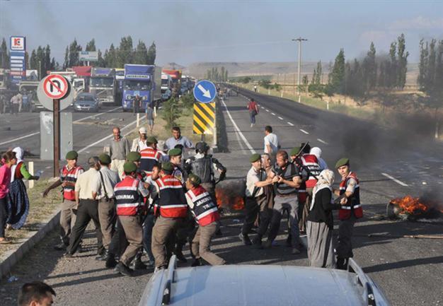 Locals clash with police in two provinces