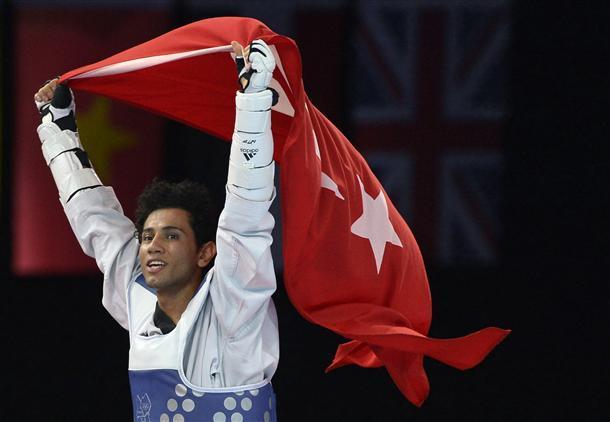Turkeys Tazegül scores countrys first gold