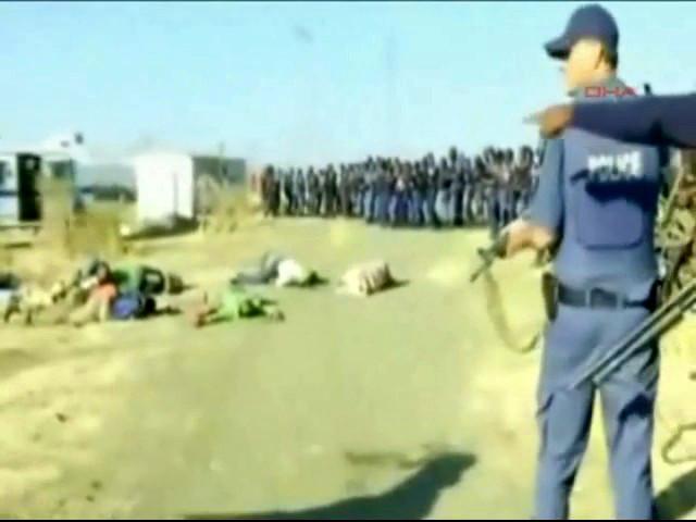 S.Africa police say mine killings were self-defence; 34 dead (VIDEO)